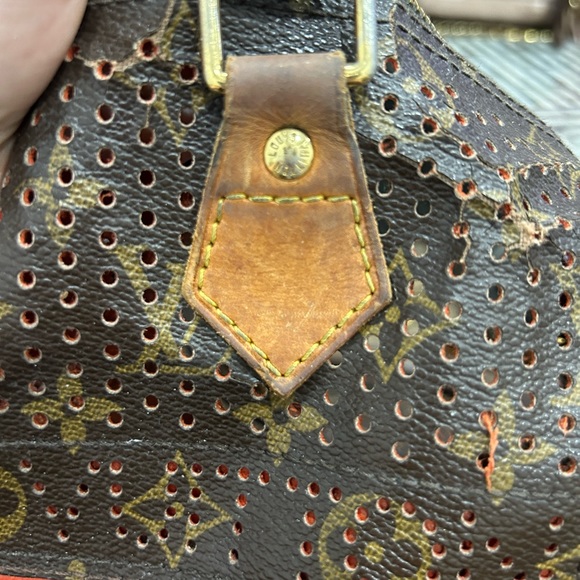 LOUIS VUITTON M95182 Speedy 30 Monogram Perfot Handbag Brown Women's - Picture 7 of 8